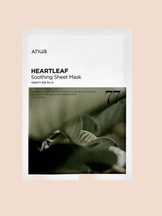 Anua Heartleaf 77% Soothing Sheet Mask - Song of Skin