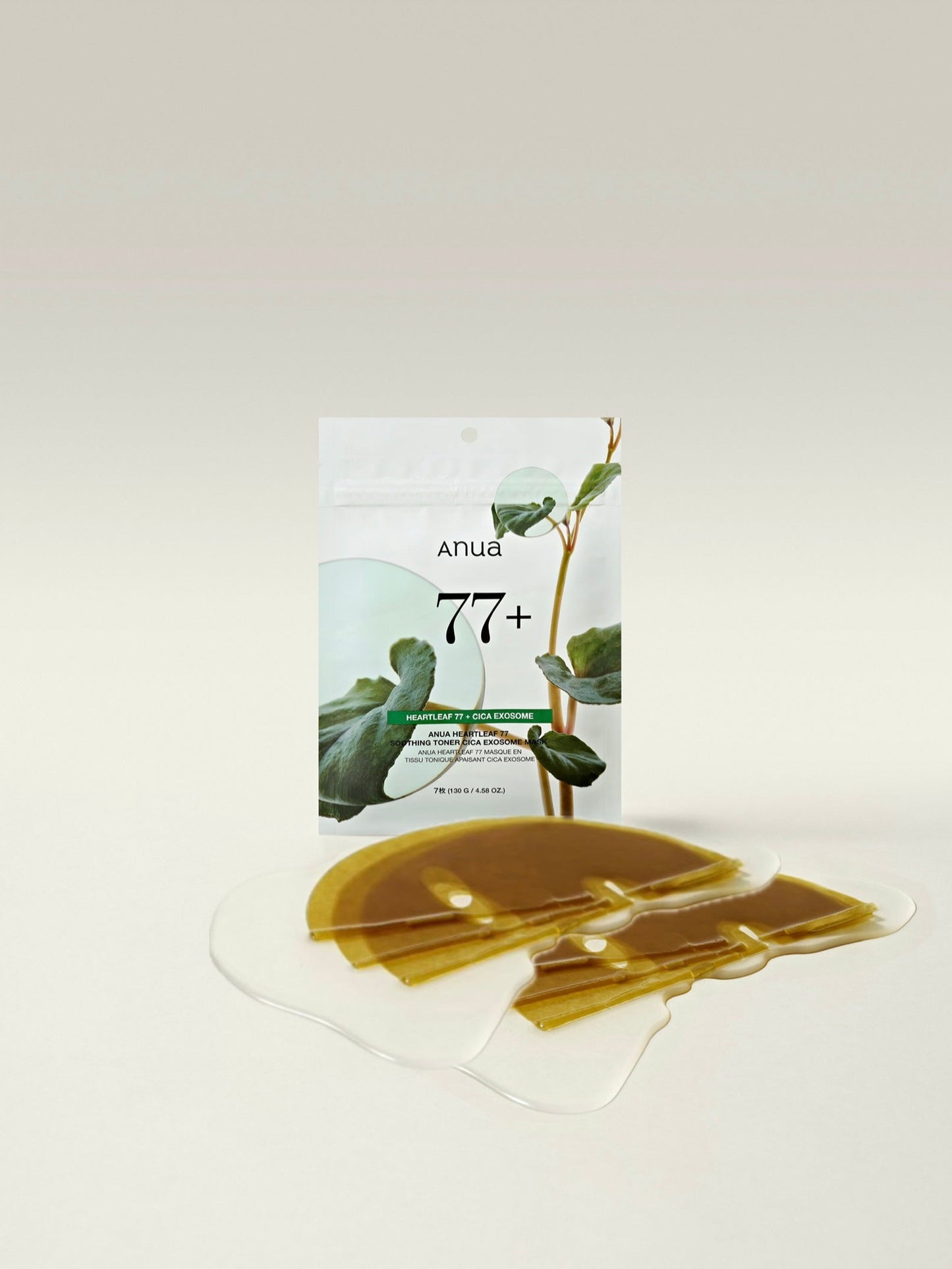 Anua Heartleaf 77 Soothing Toner Cica Exosome Mask (7PCS) - Song of Skin