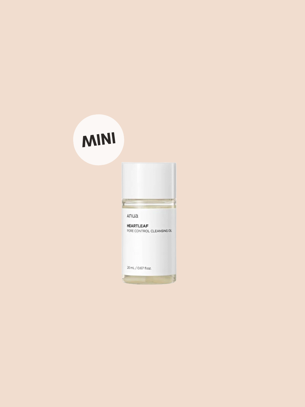 Anua Heartleaf Pore Control Cleansing Oil (20mL mini) - Song of Skin