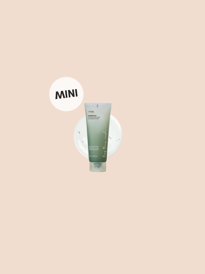 Anua Heartleaf Succinic Moisture Cleansing Foam MINI - Song of Skin
