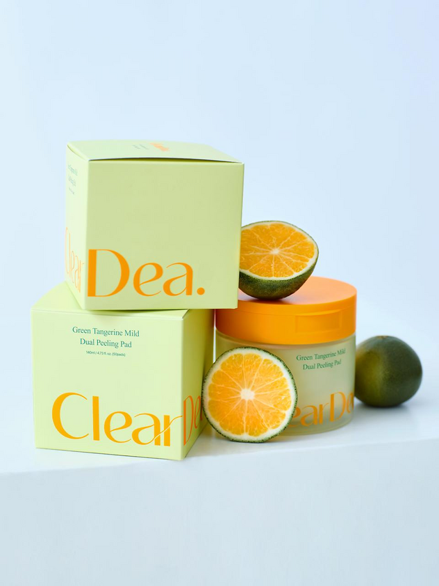 **BLACK FRIDAY DEAL** ClearDea Green Tangerine Mild Dual Peeling Pad - Song of Skin