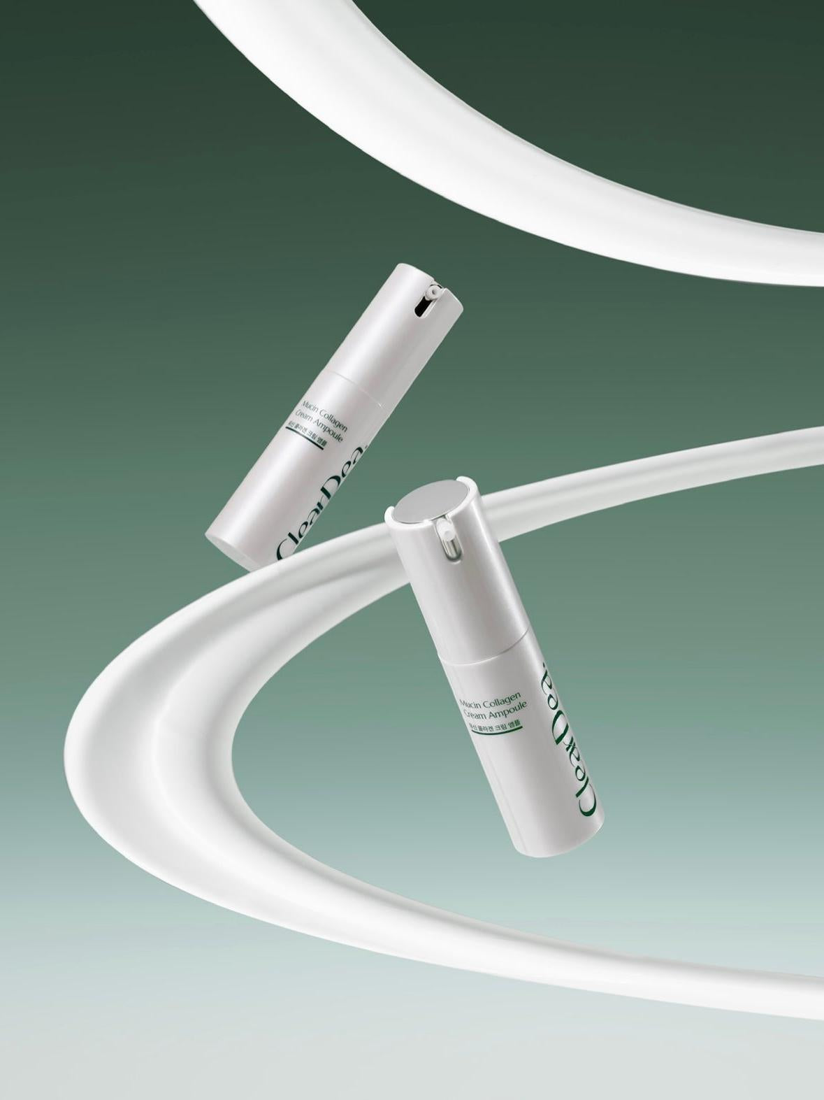 ClearDea Mucin Collagen Voluming Cream Ampoule ( Pump Version ) - Song of Skin