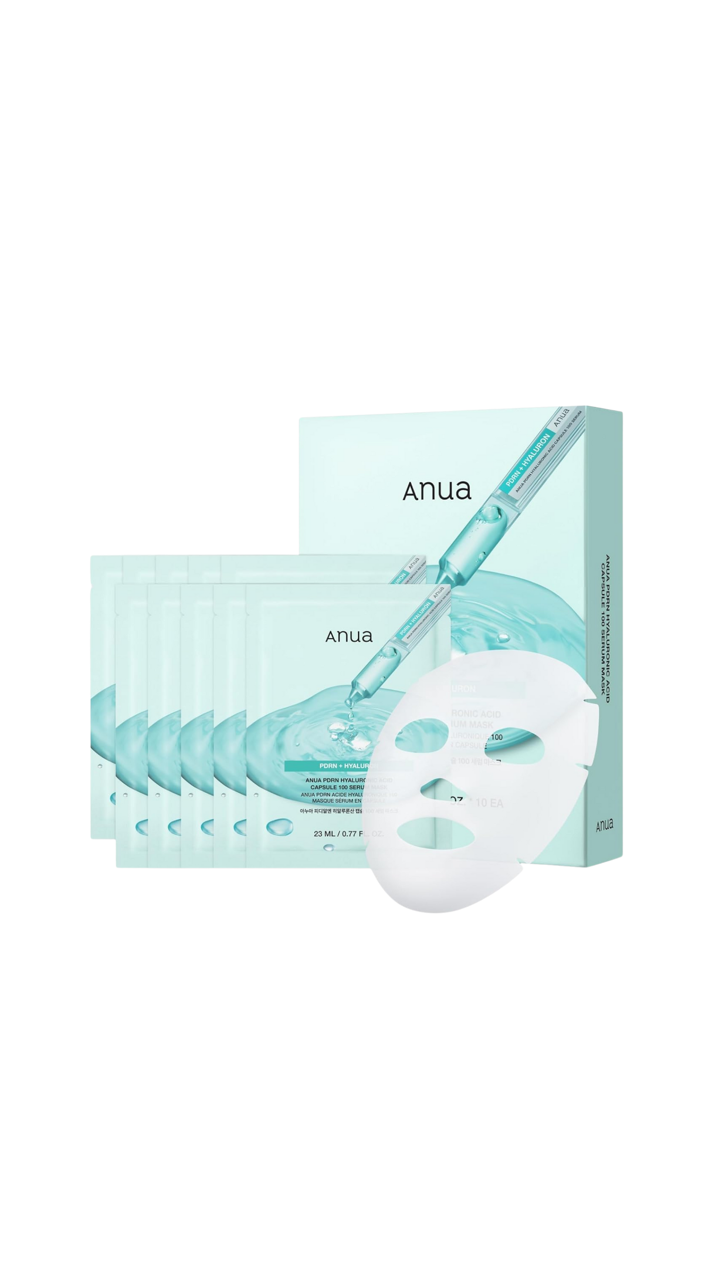 Anua PDRN Hyaluronic Acid Capsule 100 Serum Mask