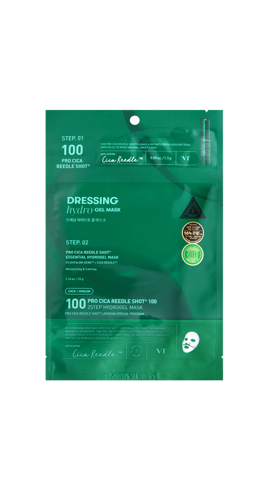 VT Pro Cica Reedle Shot 100 2-Step Hydrogel Mask