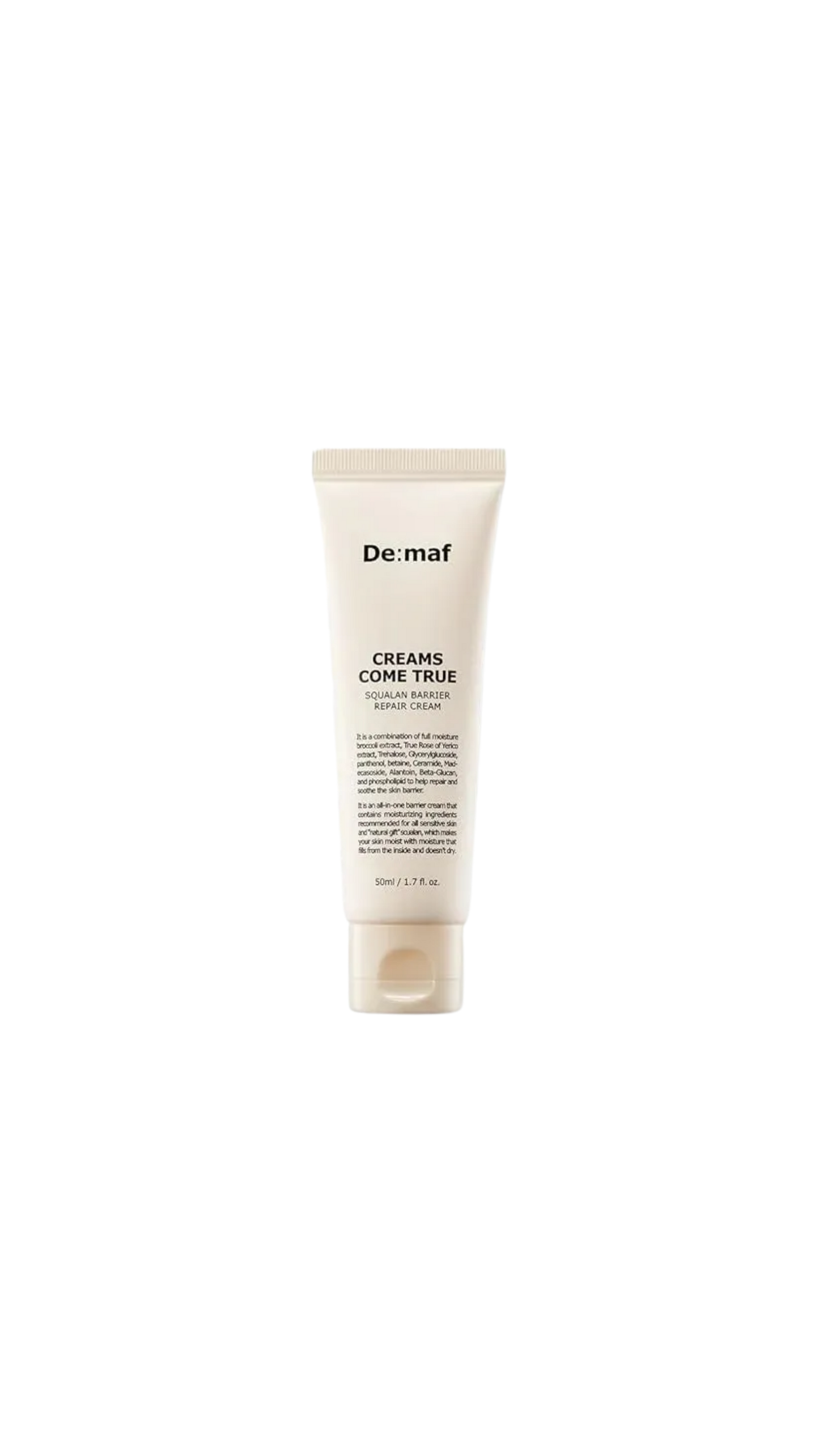 ** FLASH SALE ** Demaf Creams Come True Squalane Barrier Repair