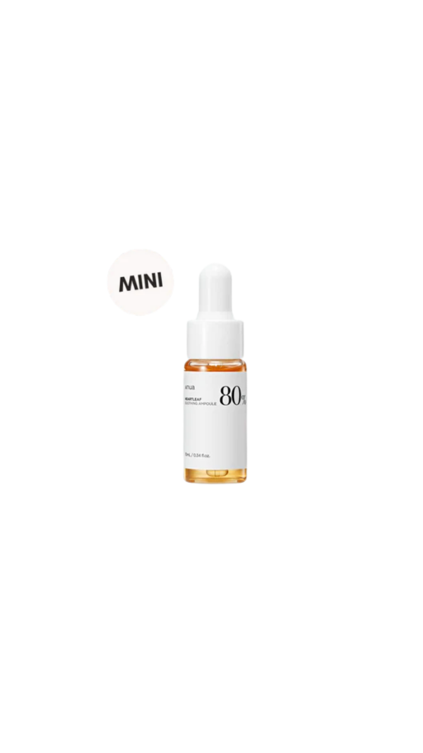 ANUA Heartleaf 80% Soothing Ampoule (10mL)