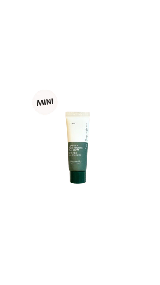 Anua Heartleaf Silky Moisture Sun Cream 10ml MINI