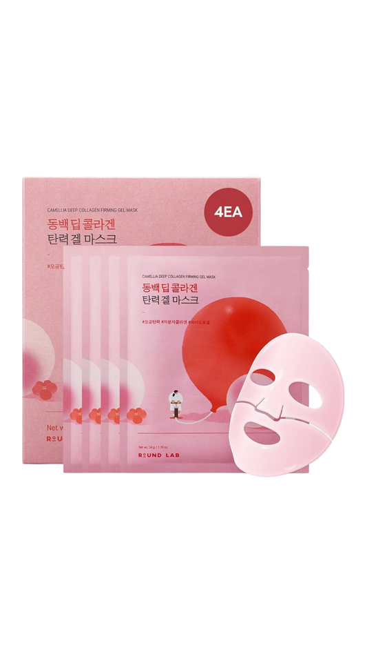 ** FLASH SALE **  ROUND LAB Camellia Deep Collagen Firming Gel Mask