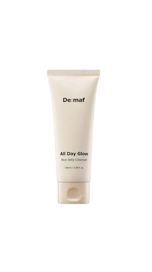 Demaf All Day Glow Rice Jelly Cleanser