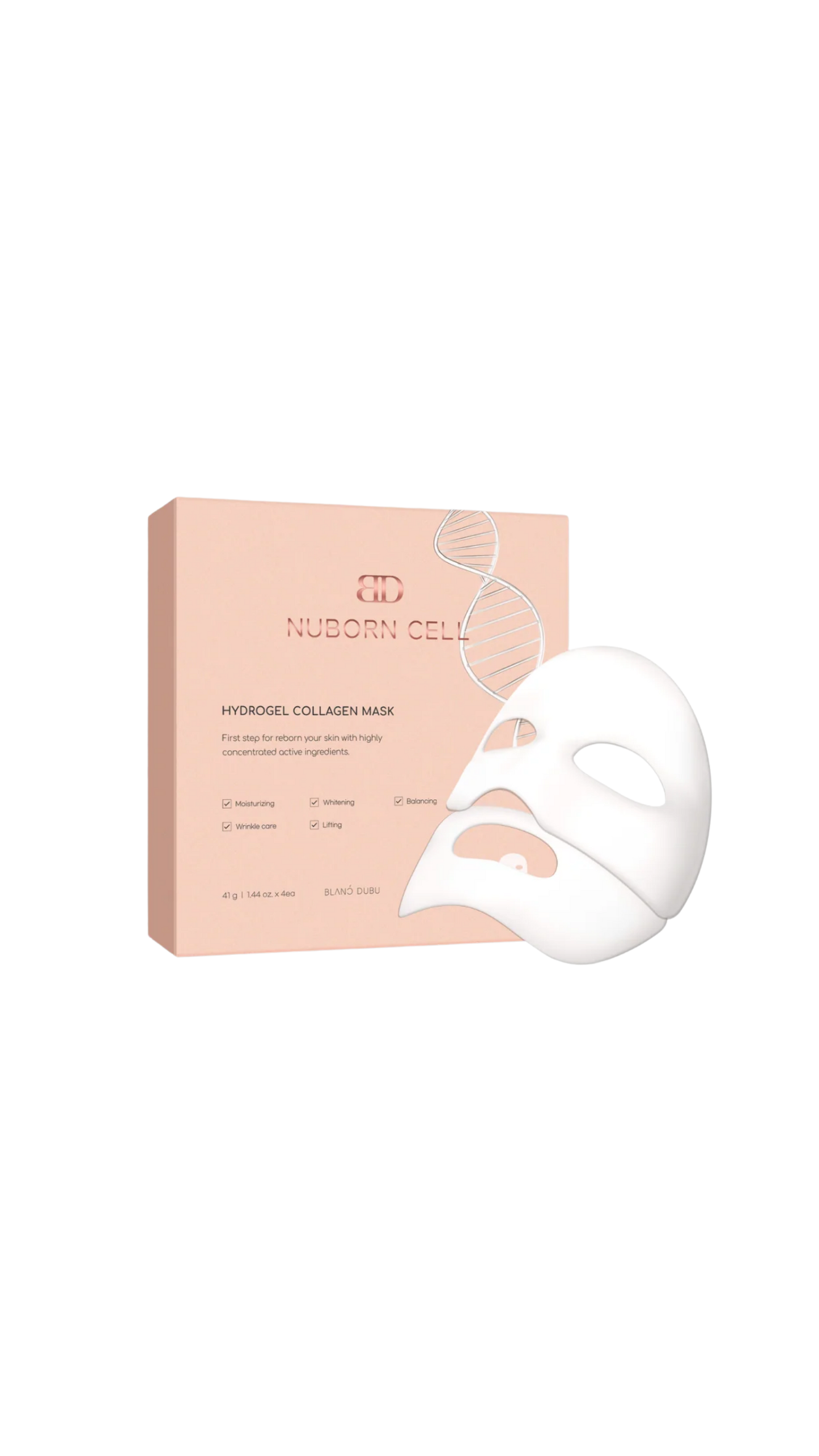 BLANC DUBU Nuborn Cell Hydrogel Collagen Mask