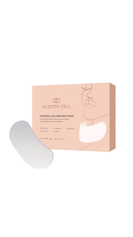 BLANC DUBU Nuborn Cell Hydrogel Collagen Neck Mask