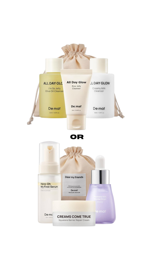 Demaf Welcome Kit - SKINCARE or CLEANSING