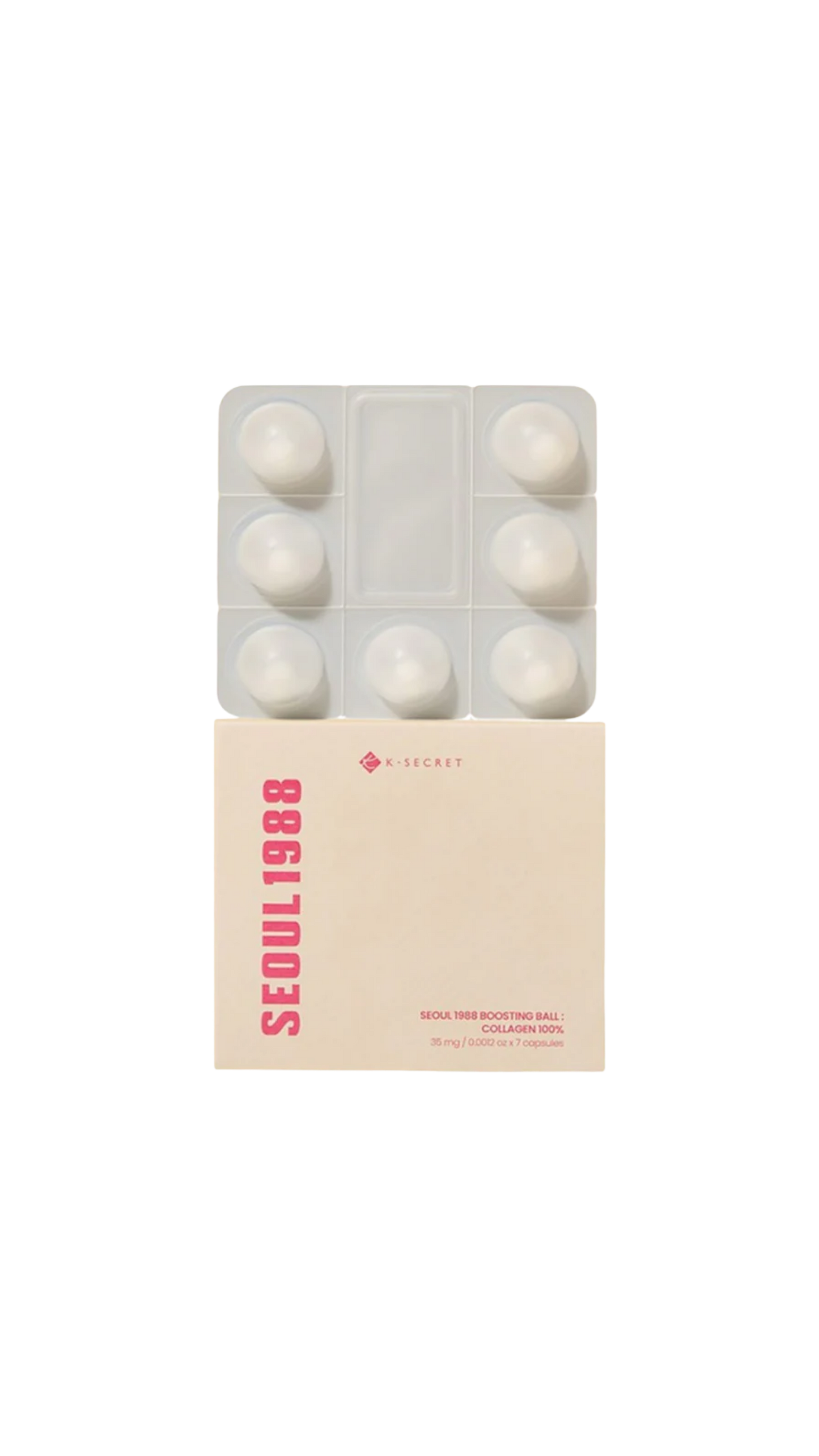 KSECRET SEOUL 1988 Boosting Ball Collagen 100%