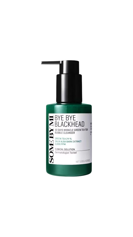 BYE BYE Blackhead 30 Day Miracle Green Tea Tox Bubble Cleanser