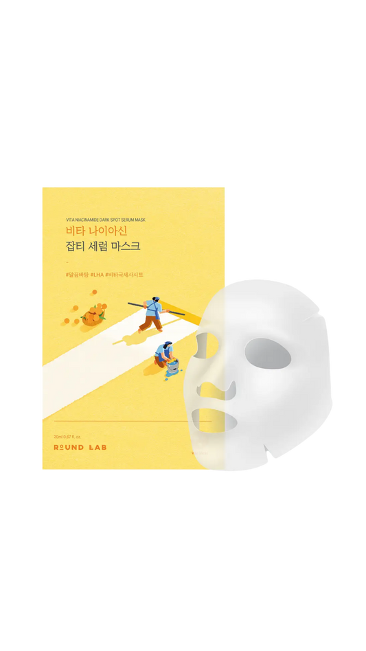 ROUND LAB Vita Niacinamide Dark Spot Serum Mask