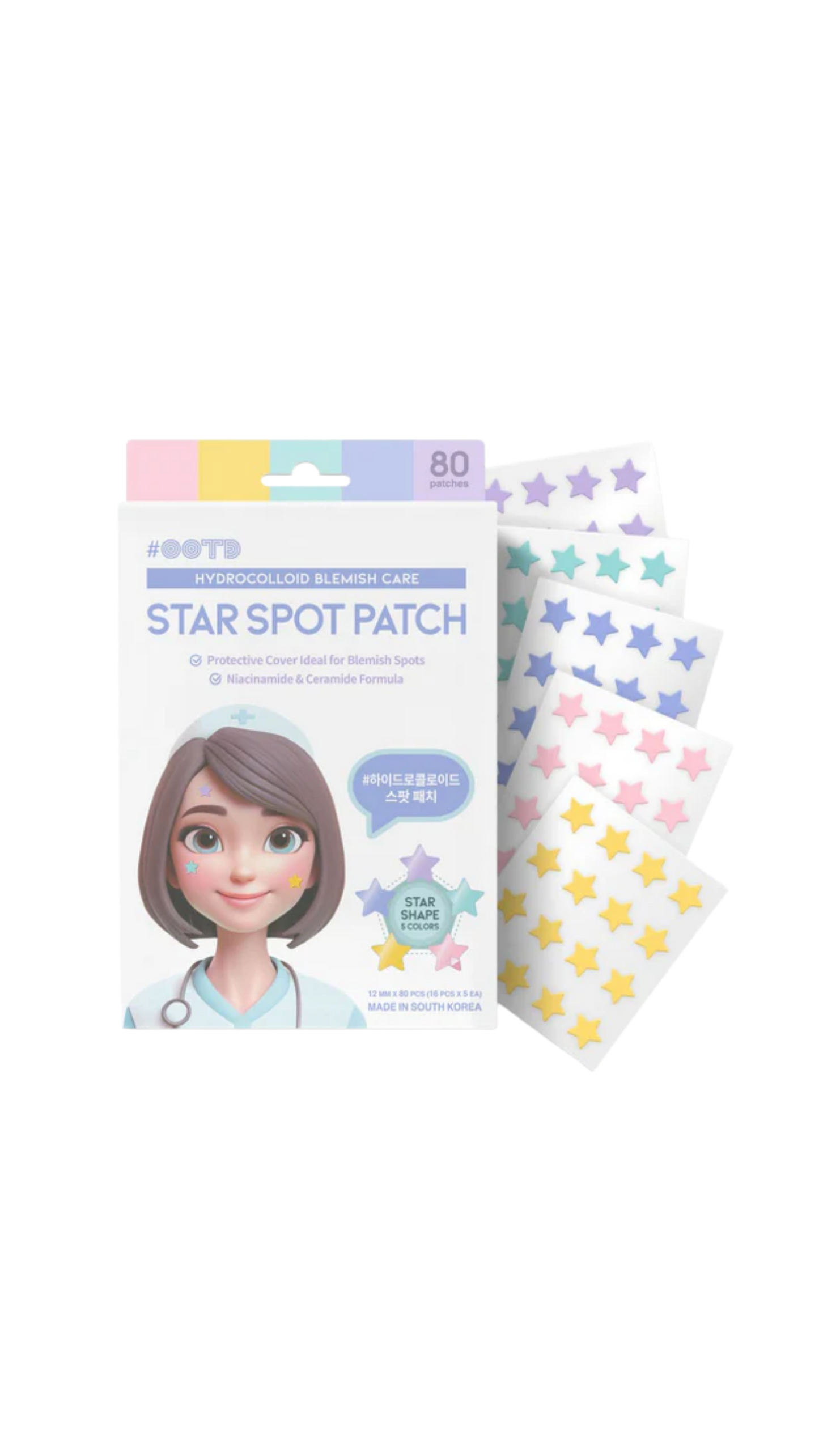 OOTD BEAUTY Star Spot Patch - 80 patches