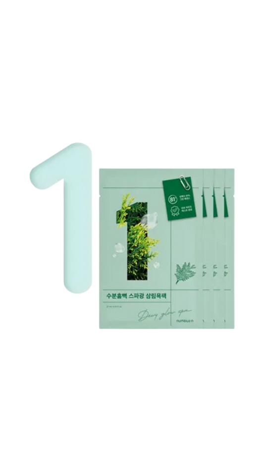 Numbuzin No.1 Dewy Glow Spa Sheet Mask