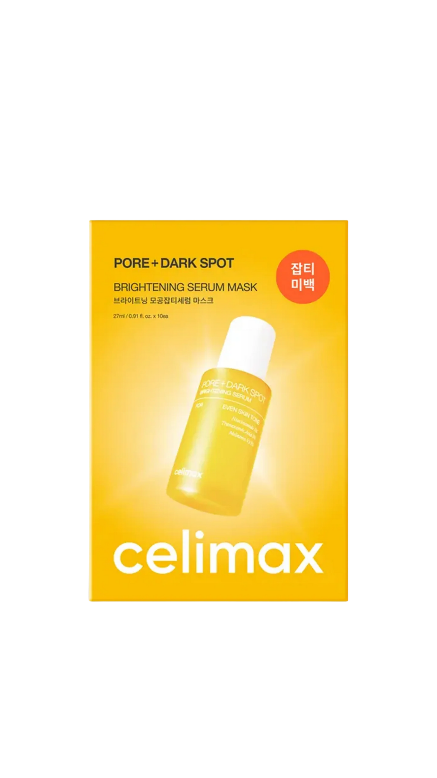 celimax PORE+DARK SPOT BRIGHTENING SERUM MASK