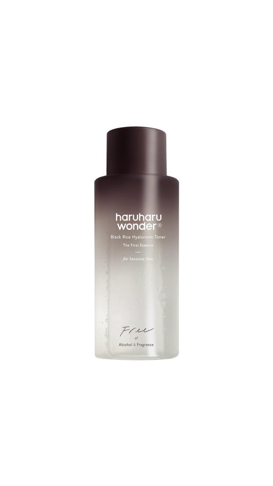 HARUHARU Wonder Black Rice Hyaluronic Toner for Sensitive Skin