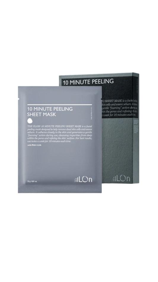 THE iLLON 10 MINUTE PEELING SHEET MASK 5pcs