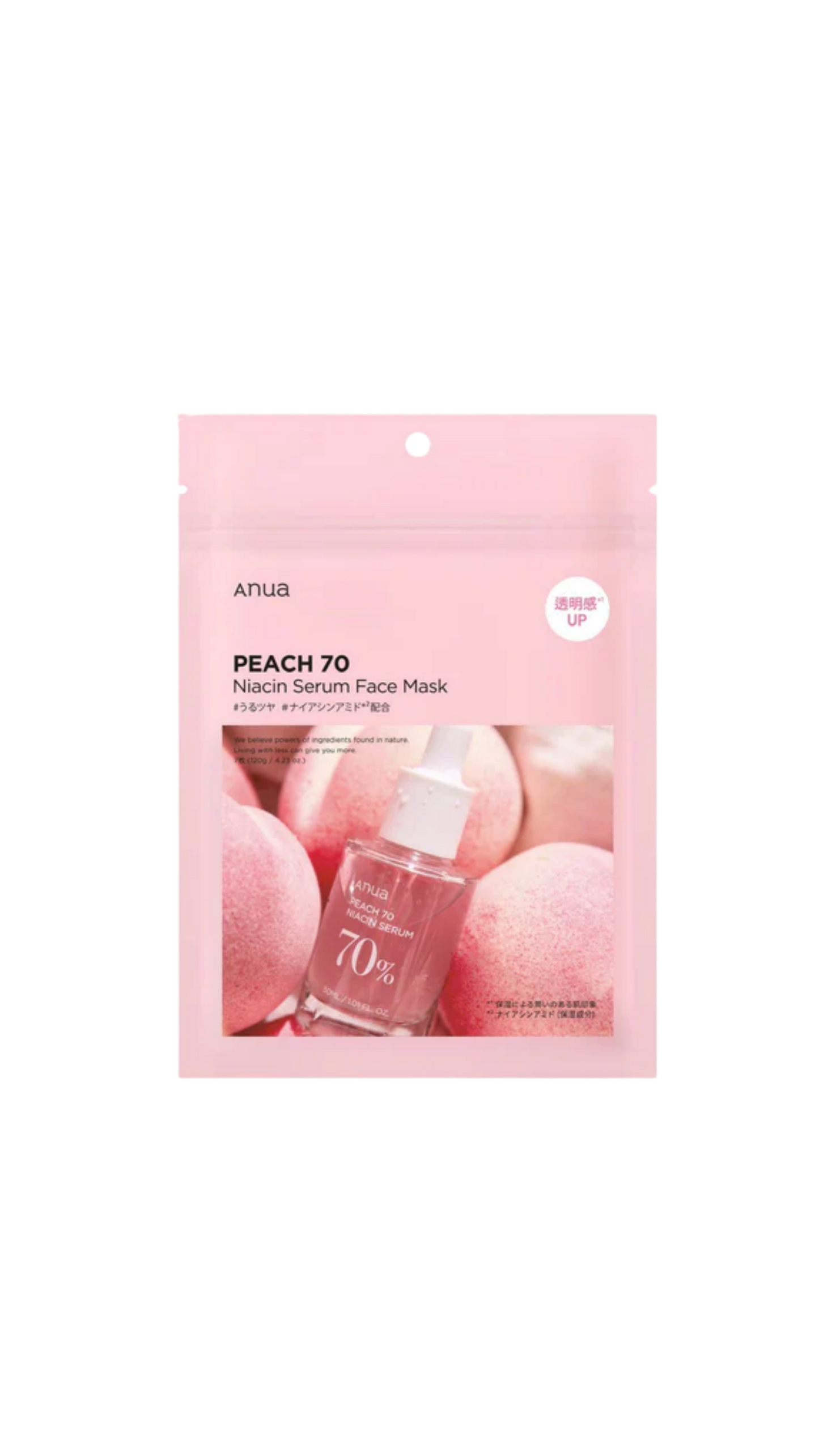 Anua Peach 70 Niacin Serum Face Mask 7pcs