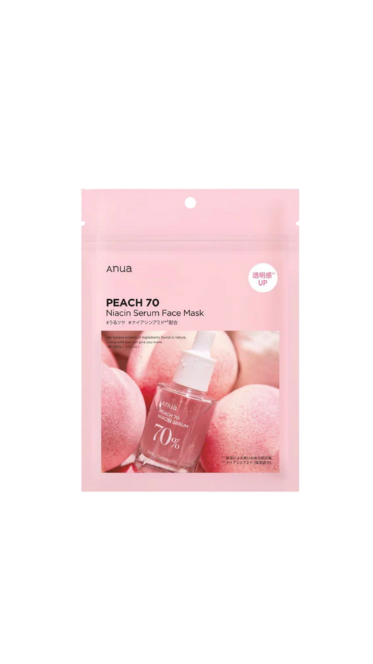 Anua Peach 70 Niacin Serum Face Mask 7pcs