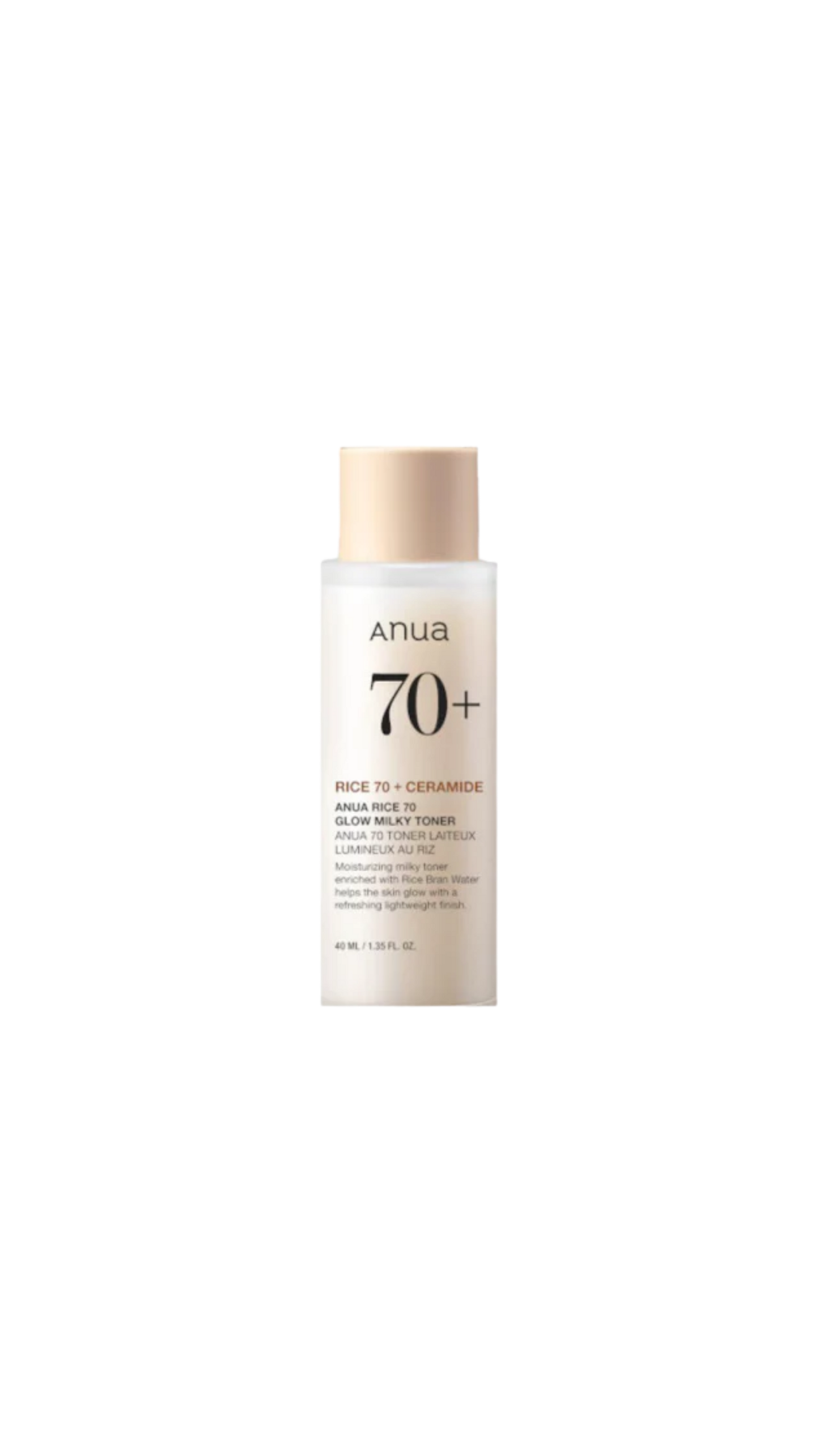 ANUA Rice 70 Glow Milky Toner MINI