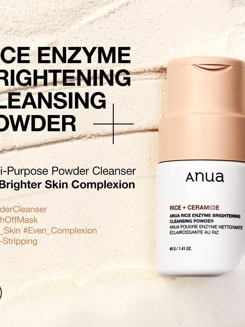 Anua Rice Enzyme Brightening Cleansing Powder - Song of Skin