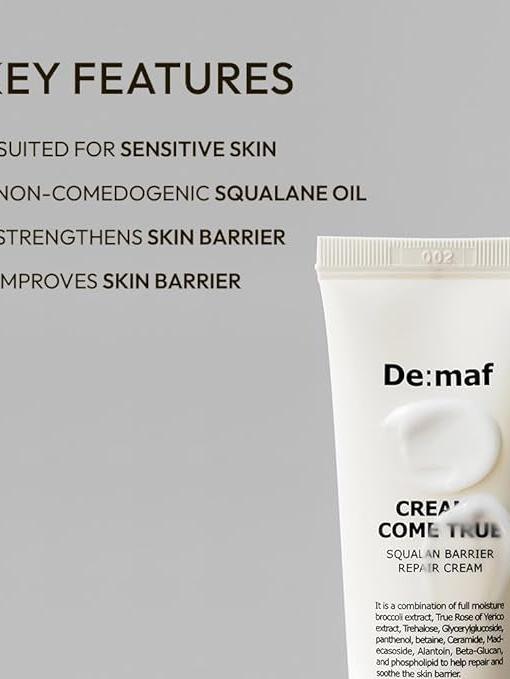 Demaf Creams Come True Squalane Barrier Repair - Song of Skin