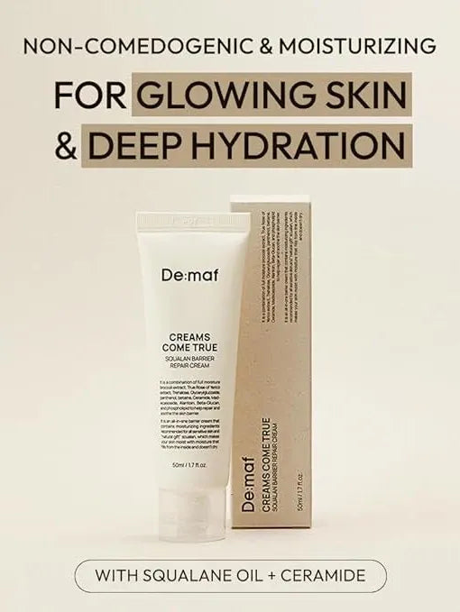 Demaf Creams Come True Squalane Barrier Repair - Song of Skin