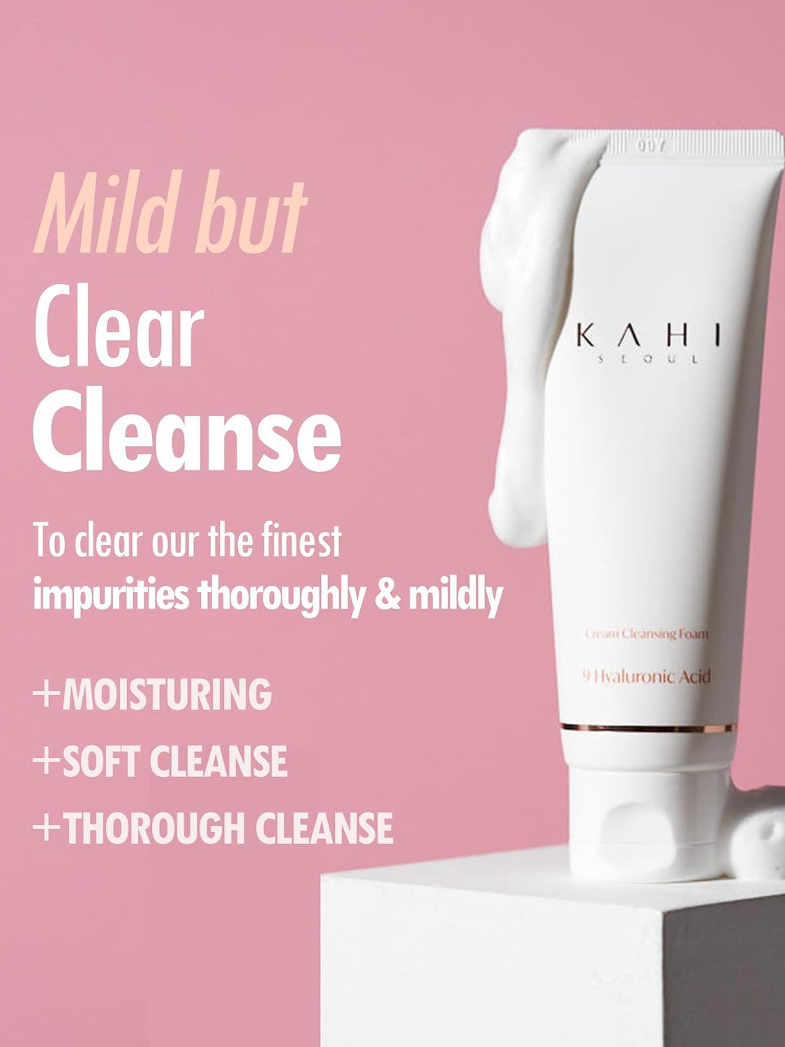 KAHI Seoul Cream Cleansing Foam - Song of Skin