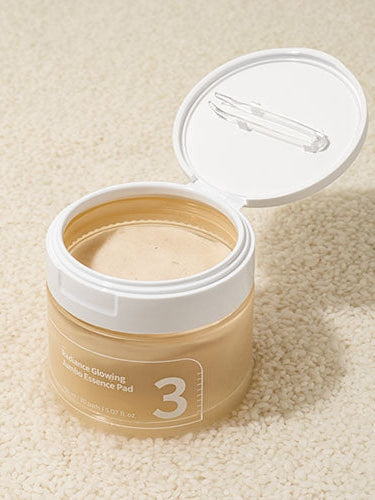 ** FLASH SALE ** Numbuzin No.3 Radiance Glowing Jumbo Essence Pad - Song of Skin