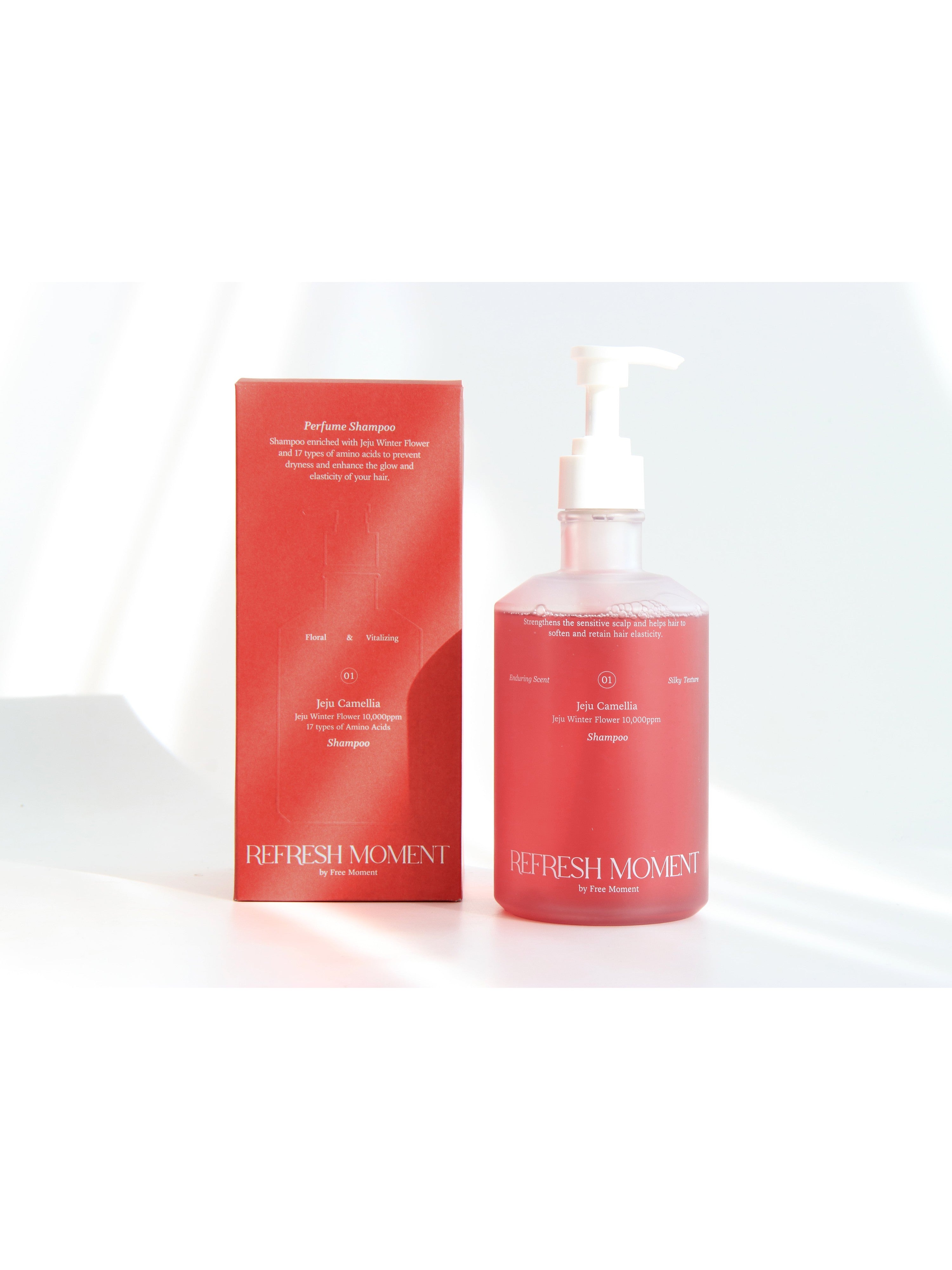 FREE MOMENT Refresh Moment Perfume Shampoo Jeju Camellia | Song of