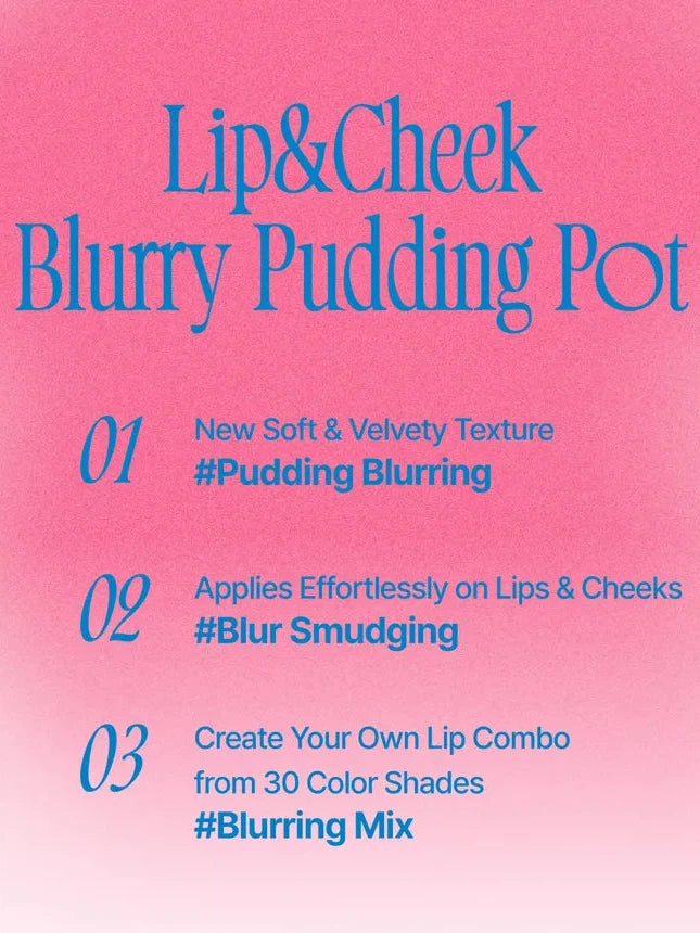 FWEE Lip & Cheek Blurry Pudding Pot - Song of Skin