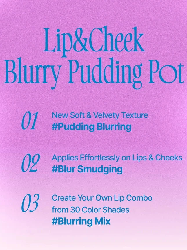 FWEE Lip & Cheek Blurry Pudding Pot - Song of Skin