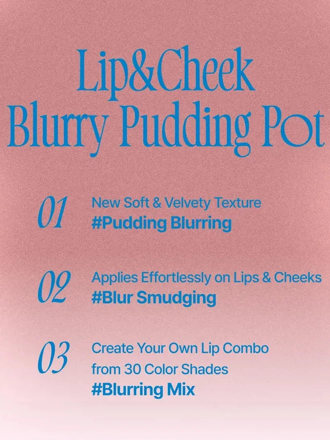 FWEE Lip & Cheek Blurry Pudding Pot - Song of Skin