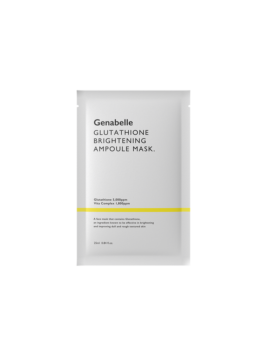 Genabelle GLUTATHIONE BRIGHTENING AMPOULE MASK - Song of Skin