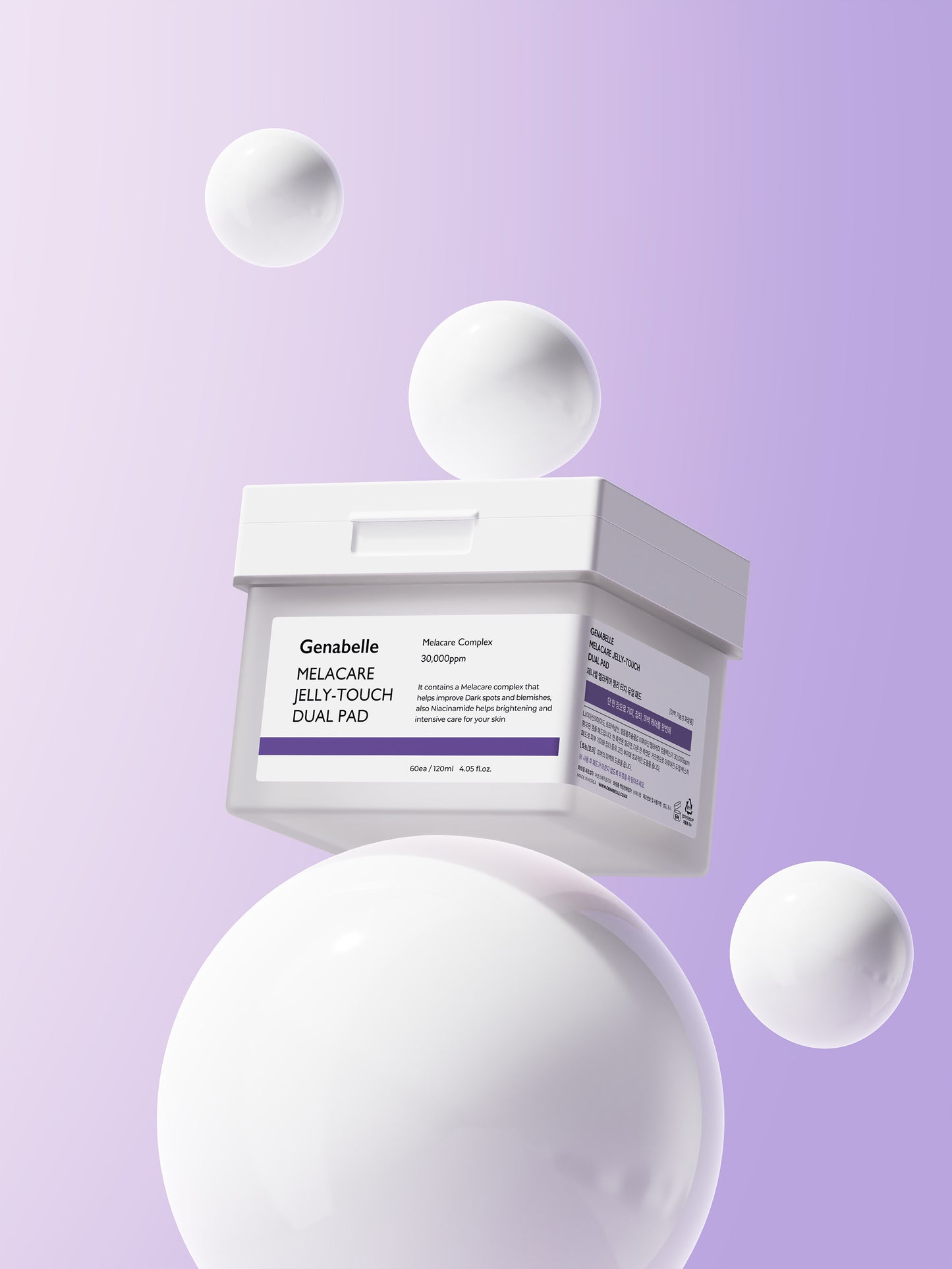 Genabelle MELACARE JELLY-TOUCH DUAL PAD - Song of Skin