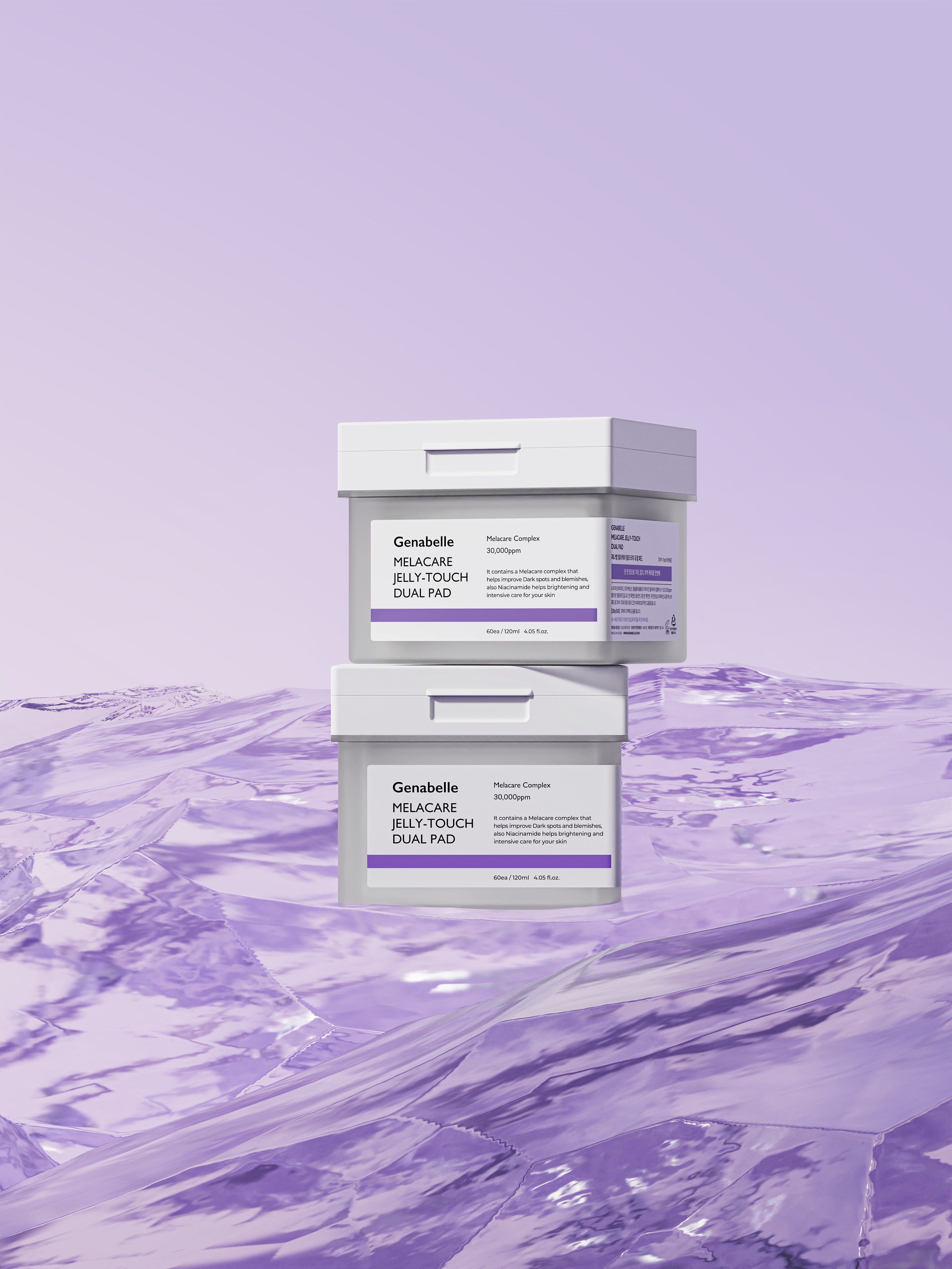 Genabelle MELACARE JELLY-TOUCH DUAL PAD | Song of Skin