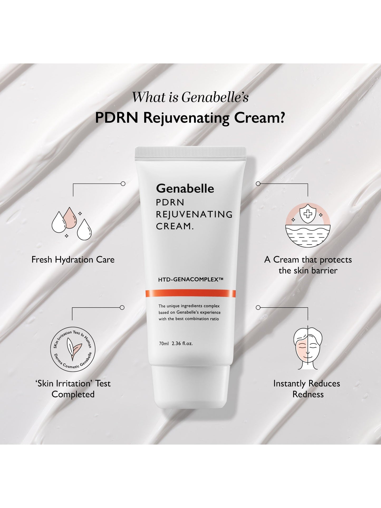 Genabelle PDRN REJUVENATING CREAM - Song of Skin
