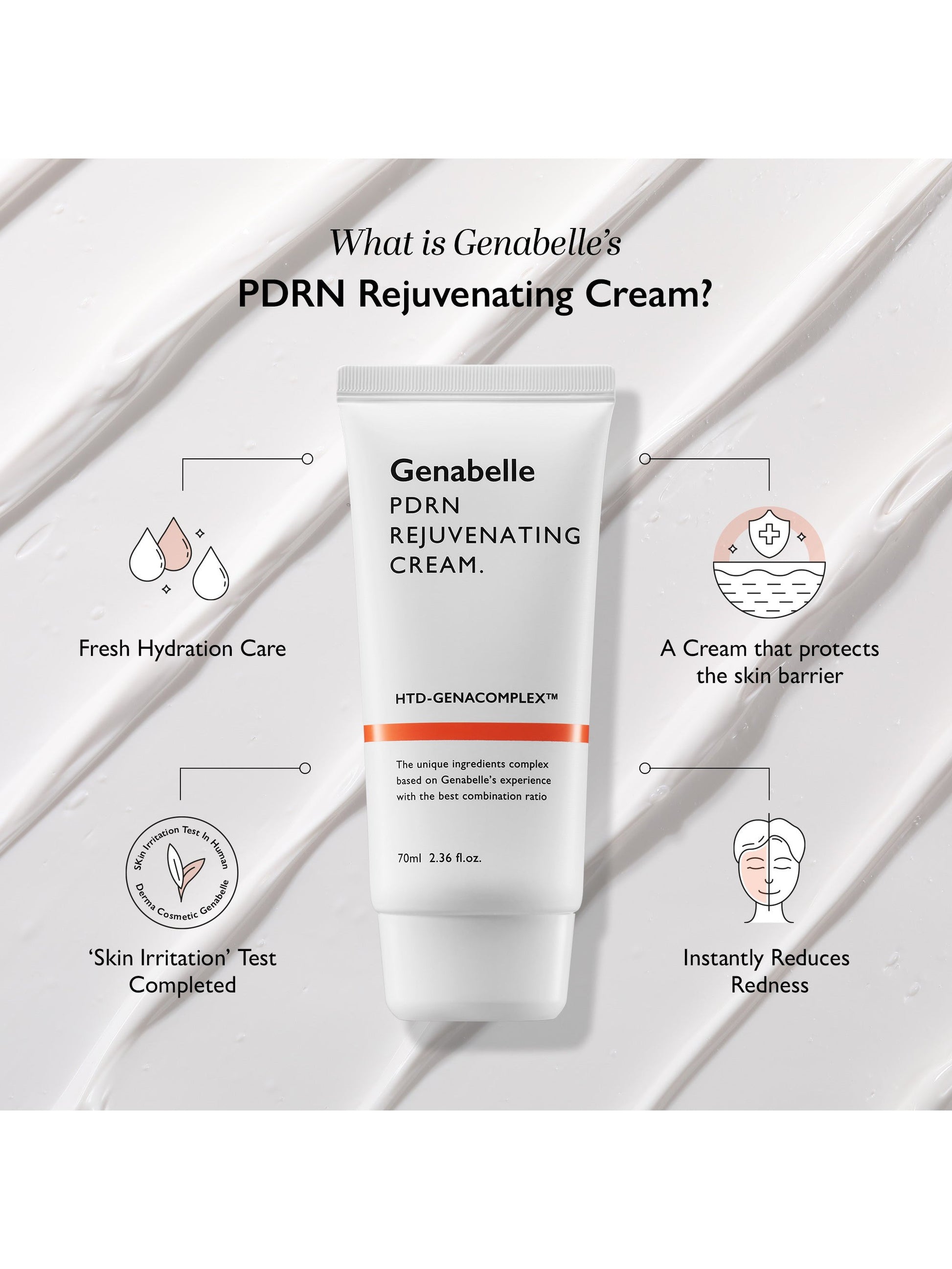 Genabelle PDRN REJUVENATING CREAM - Song of Skin