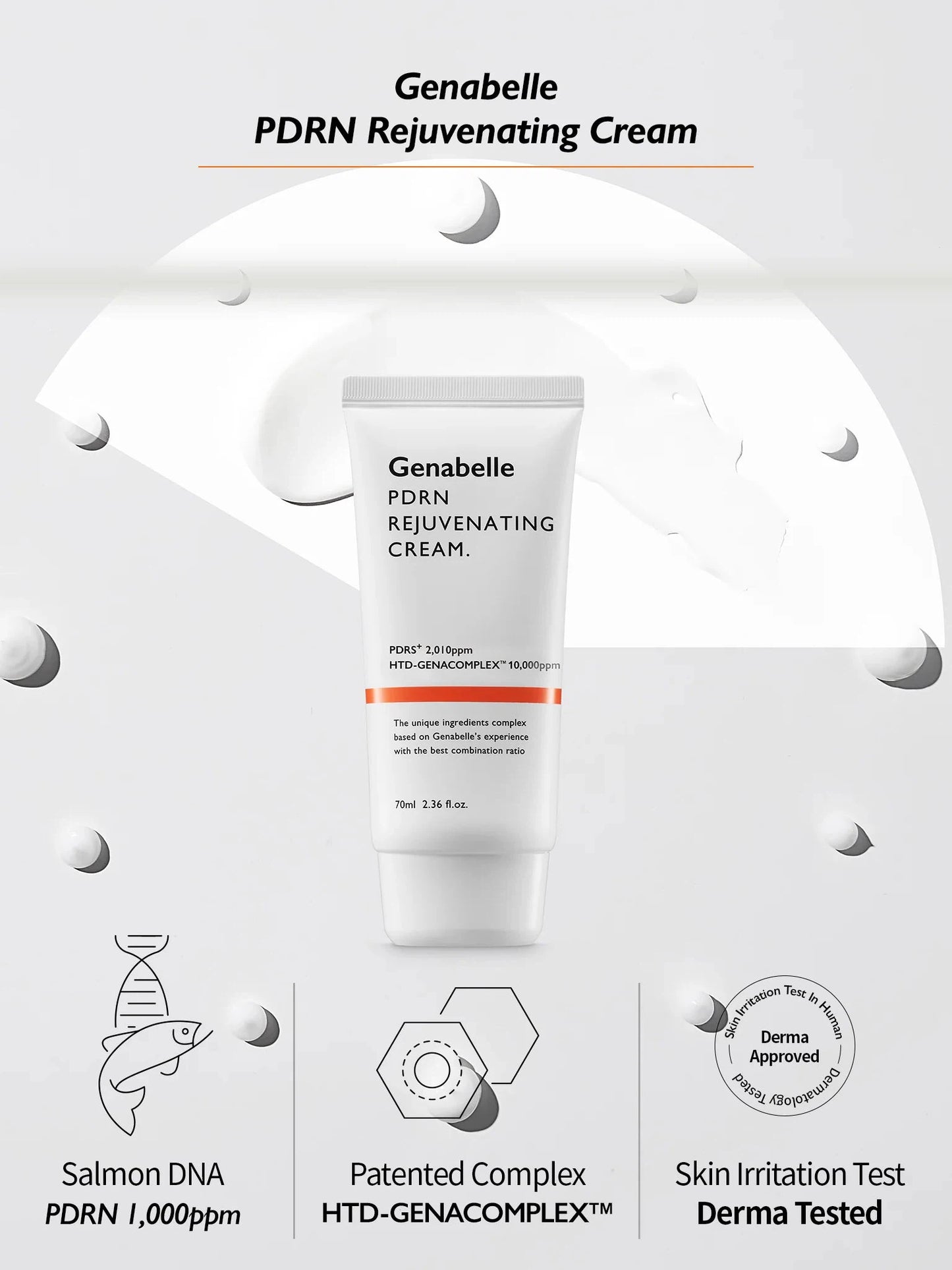 Genabelle PDRN REJUVENATING CREAM - Song of Skin