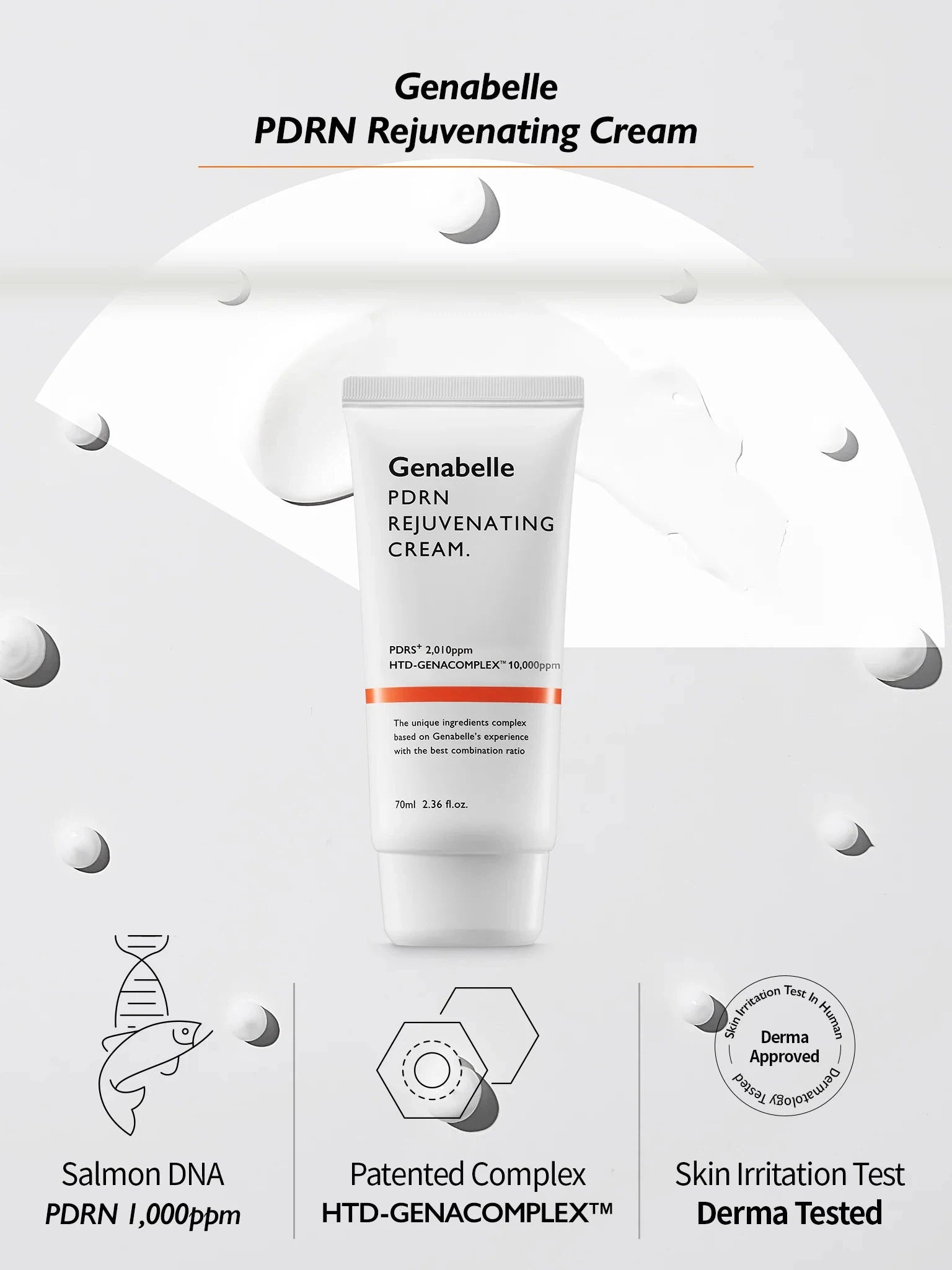 Genabelle PDRN REJUVENATING CREAM - Song of Skin