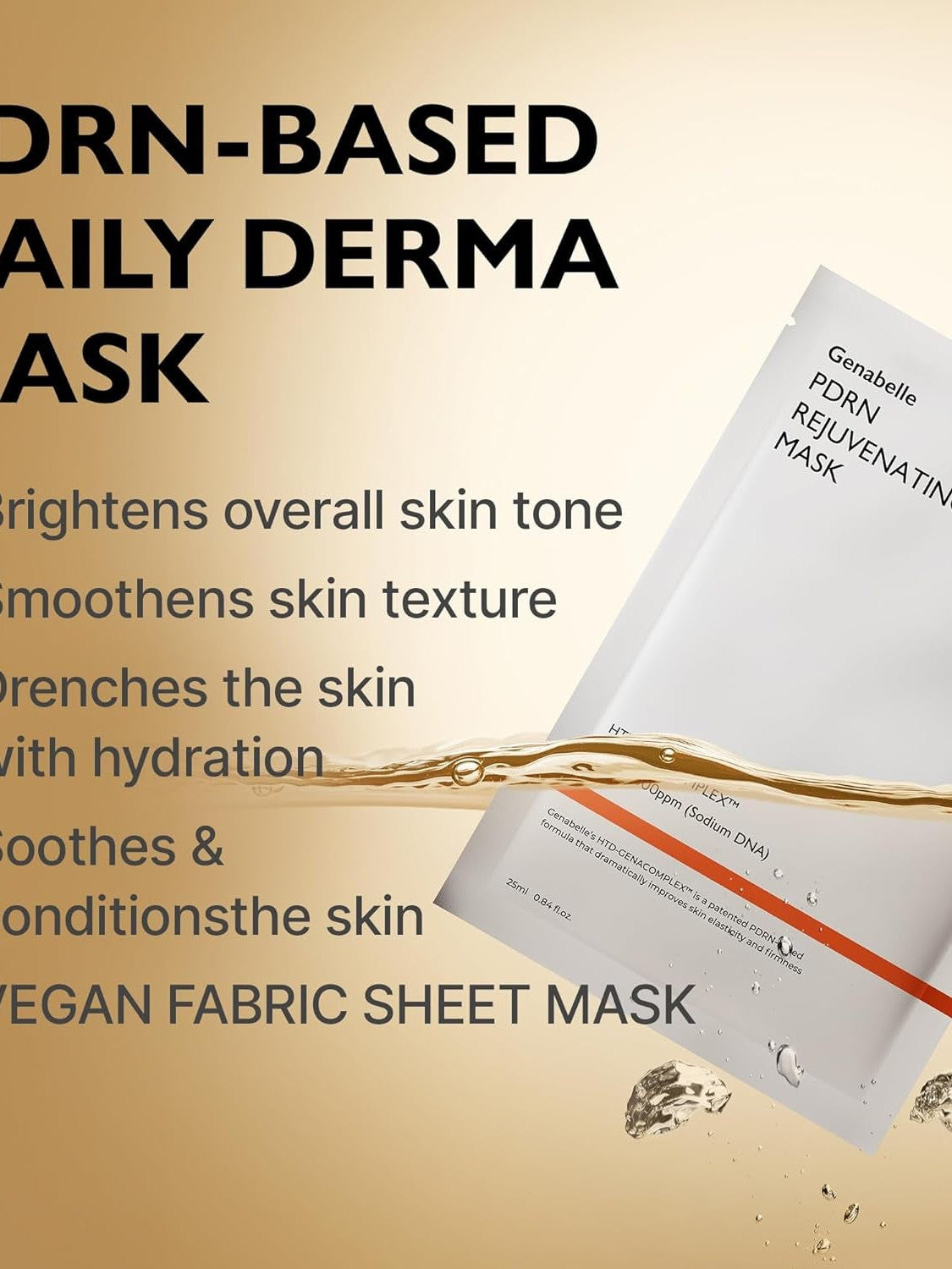 Genabelle PDRN REJUVENATING MASK ( 1 SHEET) - Song of Skin