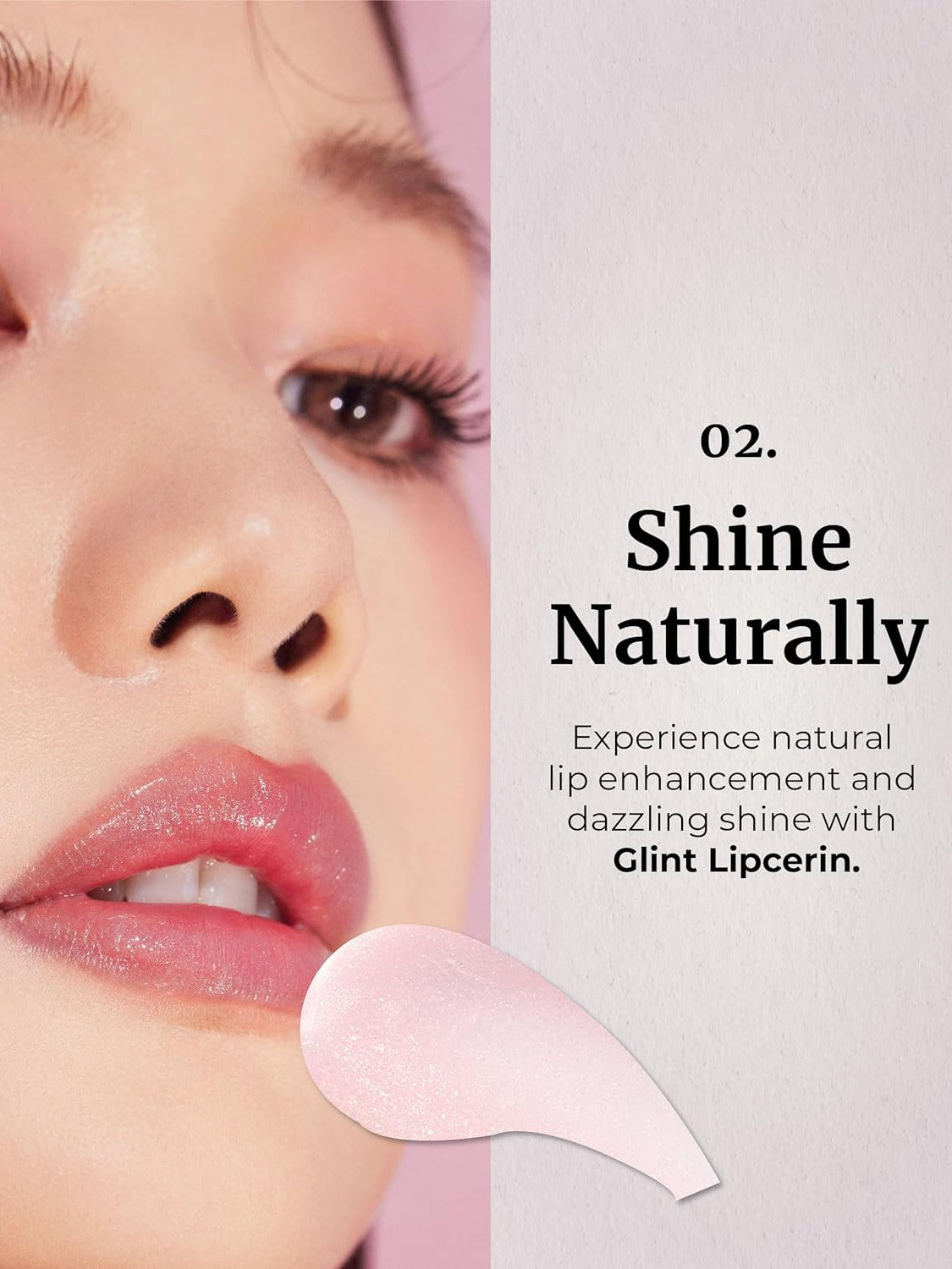 Glint Lipcerin - Pink Sparkle - Song of Skin