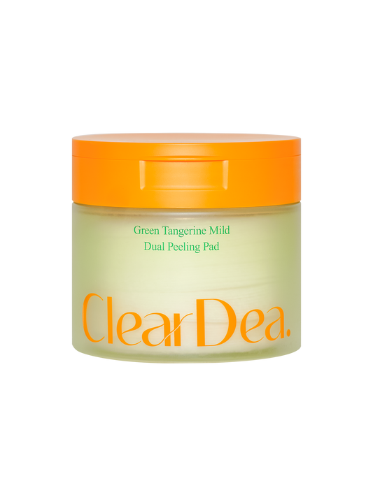 ClearDea Green Tangerine Mild Dual Peeling Pad