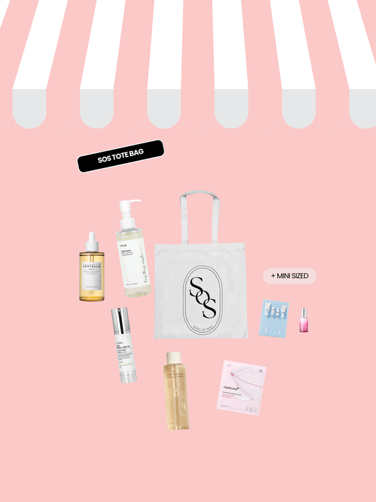SOS TOTE BAG 4 FULL SIZED + 2 MINI