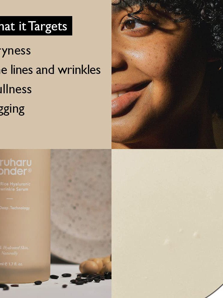 HARUHARU Wonder Black Rice Hyaluronic Anti- wrinkle Serum - Song of Skin