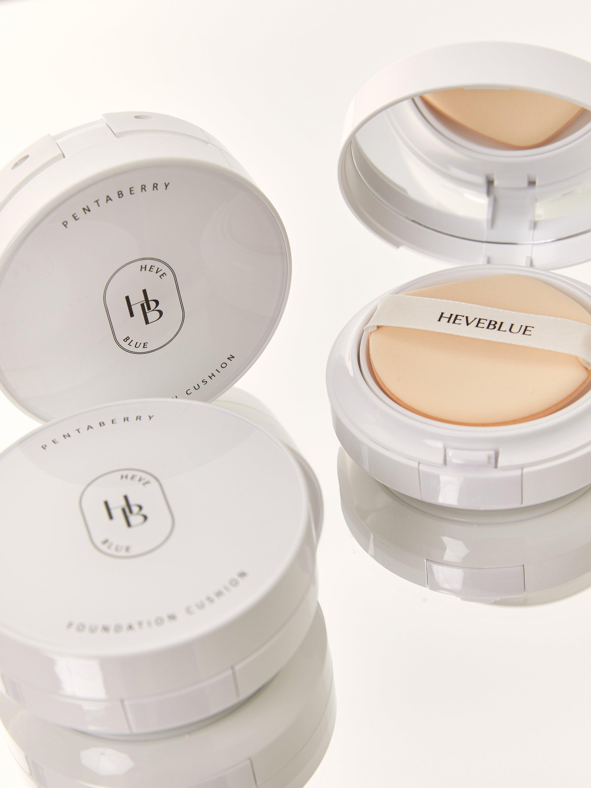 HEVEBLUE Penta Berry Panthenol Repair Glow Foundation Cushion - Song of Skin
