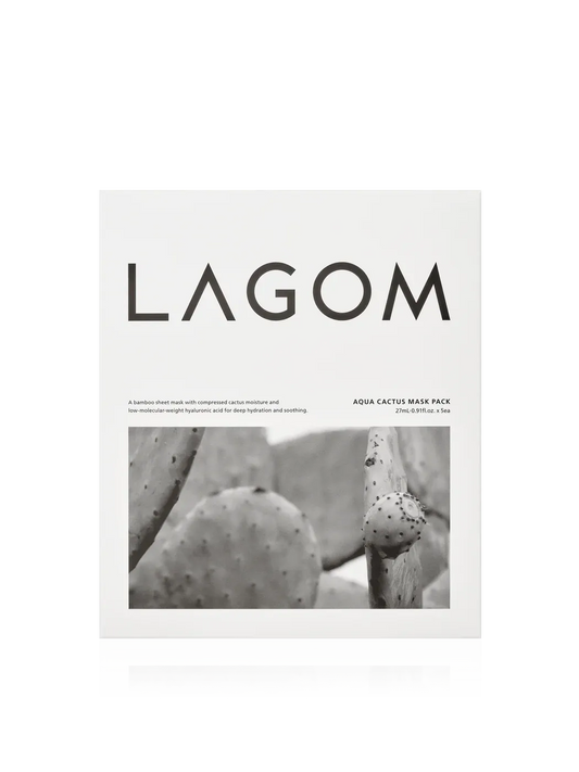 LAGOM Aqua Cactus Mask Pack (5ea)